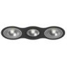 Встраиваемый светильник Lightstar i937090709 Intero 111 под лампы 3xGU10 150W