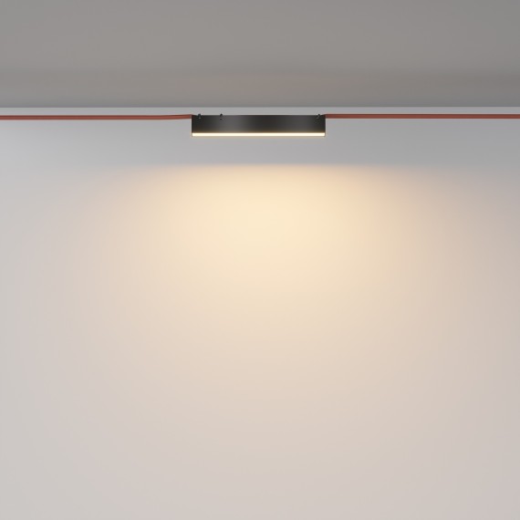 Светильник светодиодный на текстильный шинопровод Maytoni Parity TR129B-12W3K-B 615лм 12Вт CRI90