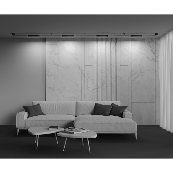 Светильник светодиодный на текстильный шинопровод Maytoni Parity TR129B-12W3K-B 615лм 12Вт CRI90