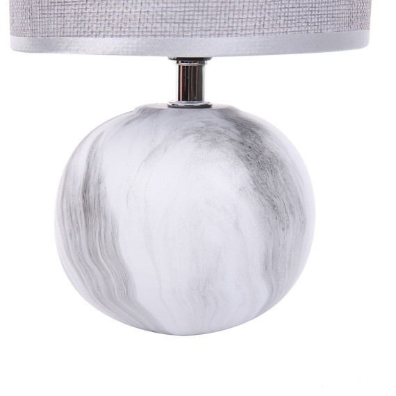 8230/1T CLASSI LN25 серый, керамика/текстиль Настольная лампа E14 1*40W 220V KOHALA