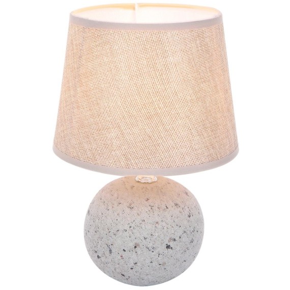 8215/1T CLASSI LN25 бежевый, керамика/текстиль Настольная лампа Е27 1*60W 220V TAREKA
