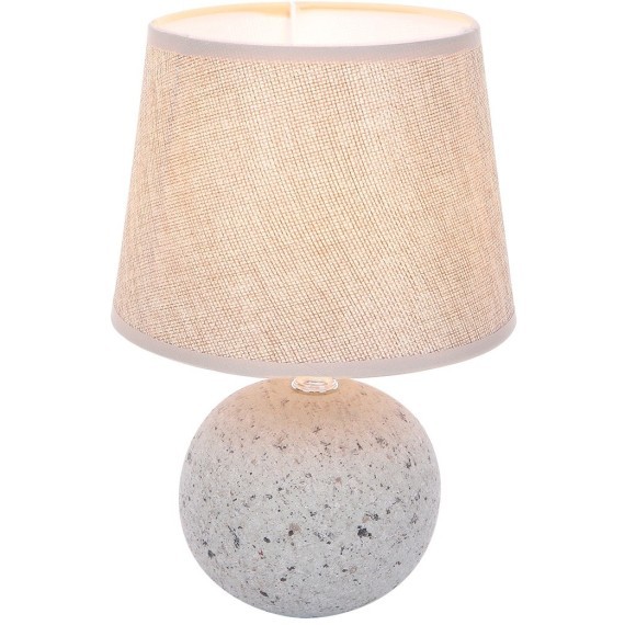 8215/1T CLASSI LN25 бежевый, керамика/текстиль Настольная лампа Е27 1*60W 220V TAREKA