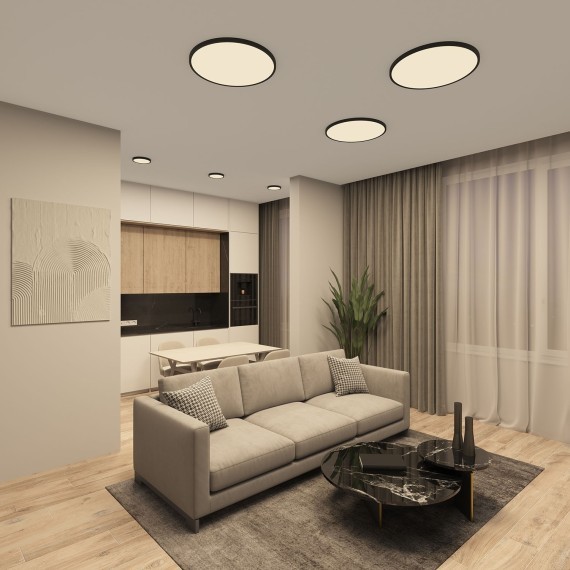 Потолочный светильник THIN DK6524-BK