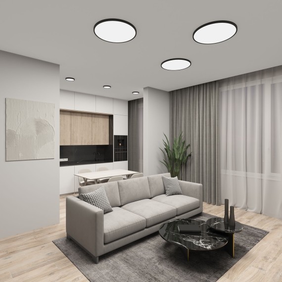 Потолочный светильник THIN DK6524-BK