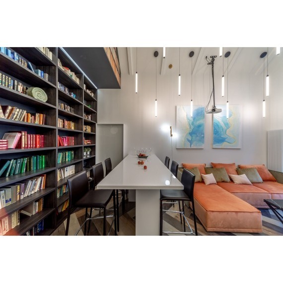 Подвесной светильник цилиндр Maytoni P021PL-L10B Ray светодиодный LED 10W