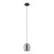 901722 EGLO CIAMPINO Подвесной светильник с одной лампой E27, 28Вт, сталь черный/стекло серый