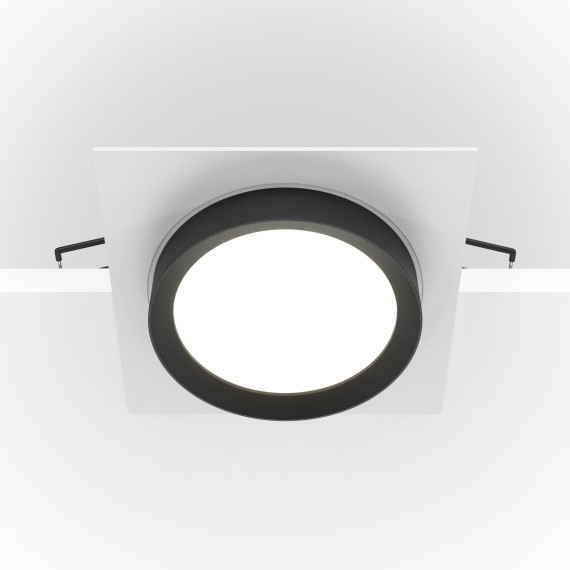 Встраиваемый светильник Maytoni DL086-GX53-SQ-WB Hoop под лампу 1xGX53 15W