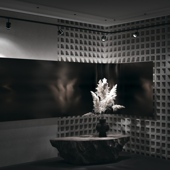 Однофазный двужильный светодиодный трековый светильник Maytoni Unity TR085-1-5W4K-B Orlo 4000К 200Лм CRI90+ 120° 5Вт