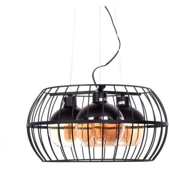 Подвесной светильник Lumina Deco Optis LDP 11765-3 BK