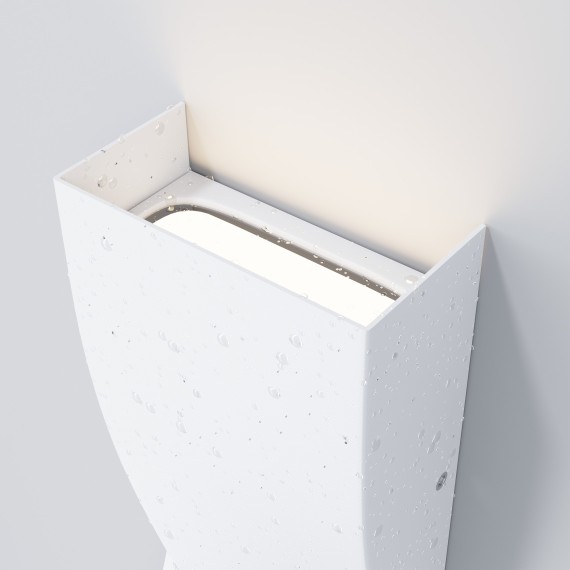 Уличный настенный светильник Maytoni O040WL-L11W3K TWIST IP65 светодиодный LED 11W