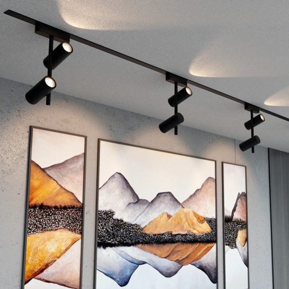 359272 Трековый магнитный светодиодный светильник Novotech SMAL 48V CRI90+ 3000К 1360Лм 24° 16W