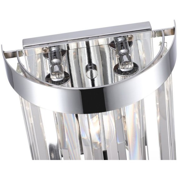 Светильник настенный хрустальный 2113/09/02W Stilfort, серия Venecia