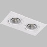 DK3022-WH Встраиваемый светильник IP20 макс 10Вт 2xGU5.3 белый пластик