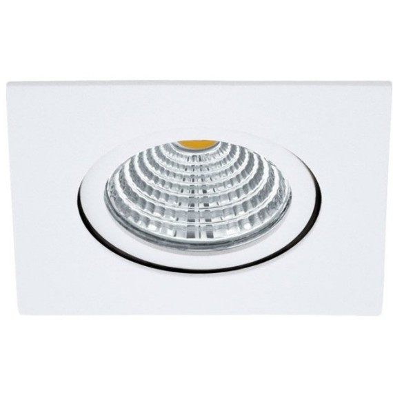 98306 Светодиодный встраиваемый светильник SALICETO димм. с рег-кой, 6W(LED), 88х88, 450lm, 4000K, алю