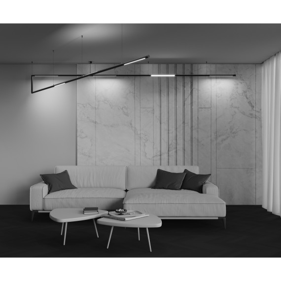 Светильник Basis для системы освещения Maytoni Shelf 600лм RA90 3000К 12Вт 100° C147CL-L500-12W3K-B