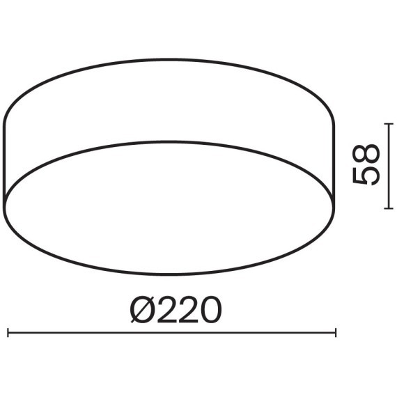 Потолочный светильник Outdoor O431CL-L30B3K