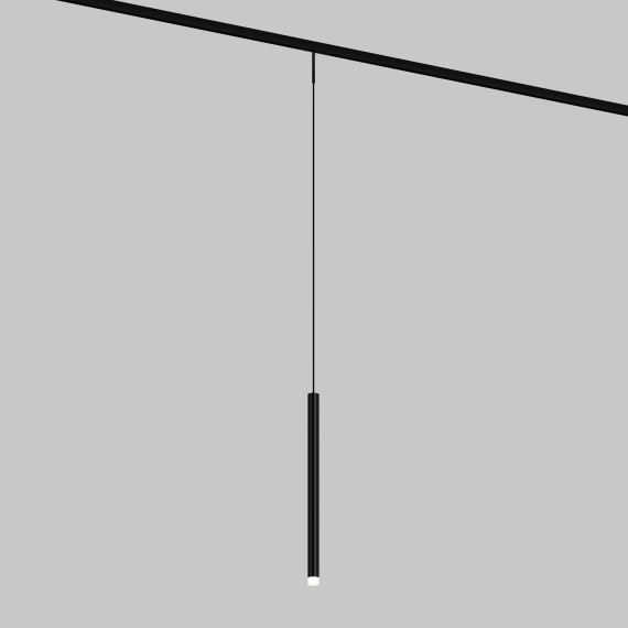 TR191-1-3W4K-M-B Ультратонкий трековый магнитный светодиодный светильник Maytoni Levity CRI90+ 4000К 100Лм 36° 3Вт