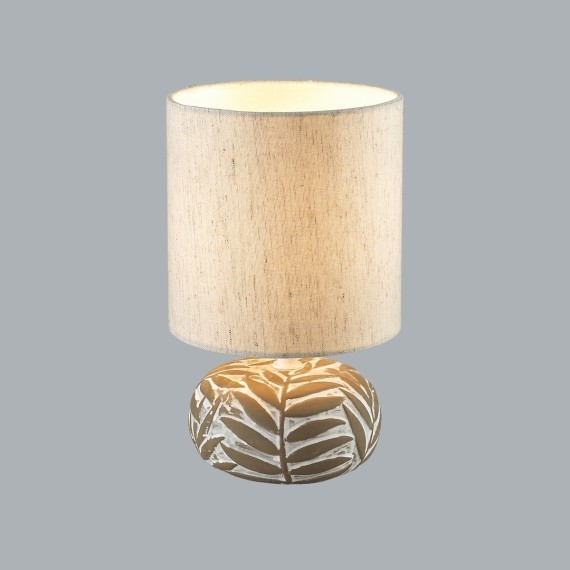 8135/1T MODERNI LN25 бежевый, керамика/текстиль Настольная лампа Е14 1*40W 220V RAMORA