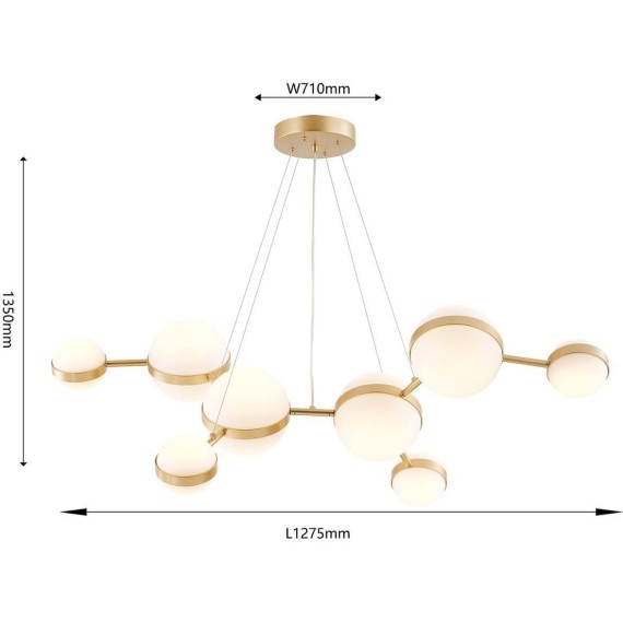 Подвесной светильник Asterismo 4448-8P
