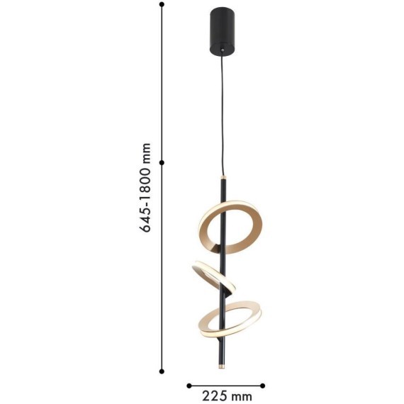 Подвесной светильник Jongleur 4322-3P