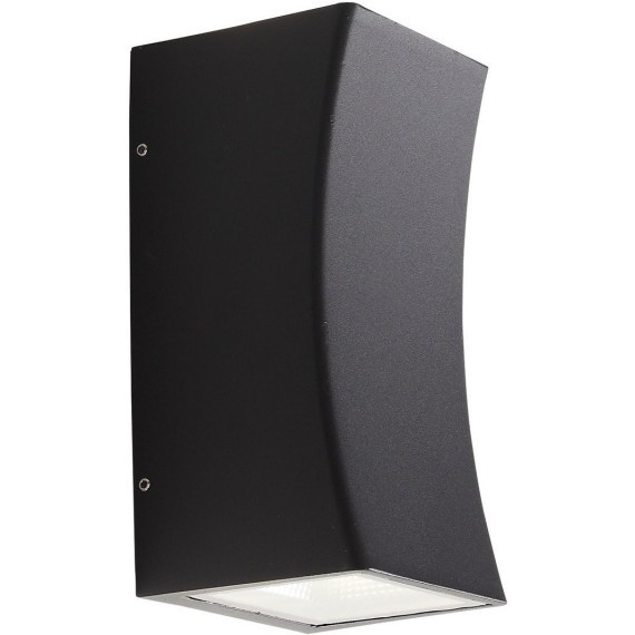 SL088.421.02 Светильник уличный настенный ST-Luce Черный кварцевый LED 2*5W 4000K DEALE