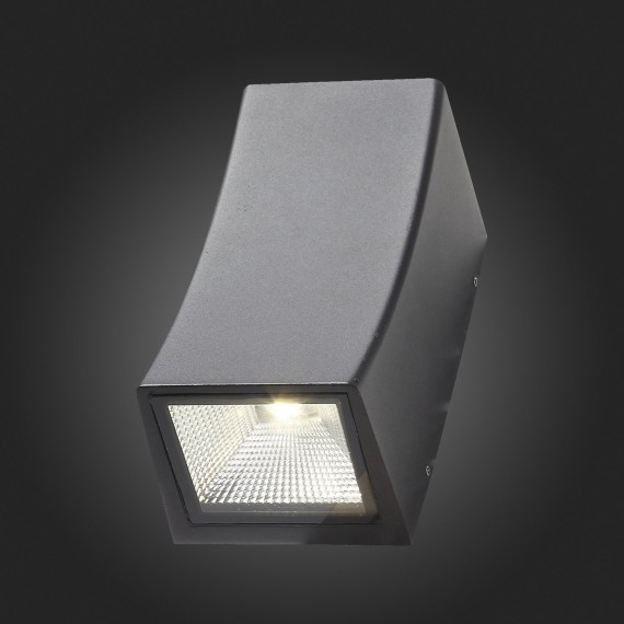 SL088.421.02 Светильник уличный настенный ST-Luce Черный кварцевый LED 2*5W 4000K DEALE