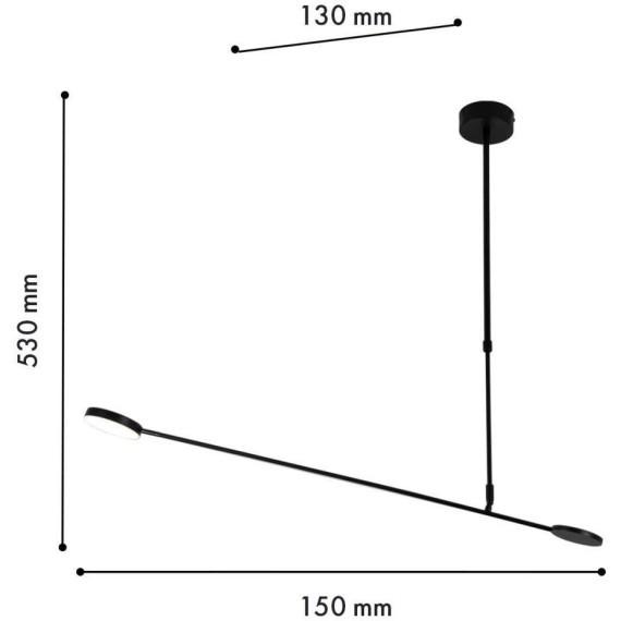 Потолочная люстра Vorago 4572-1C