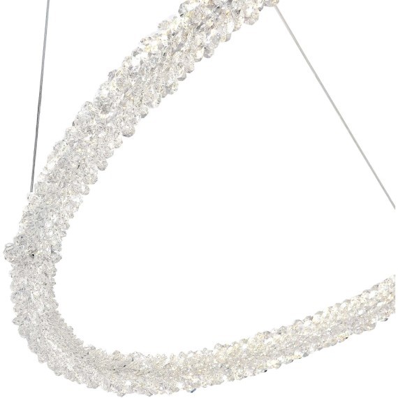 SL6110.223.01 Люстра подвесная ST-Luce Золотистый/Золотистый LED 1*45W 3000 - 6500K AVANA