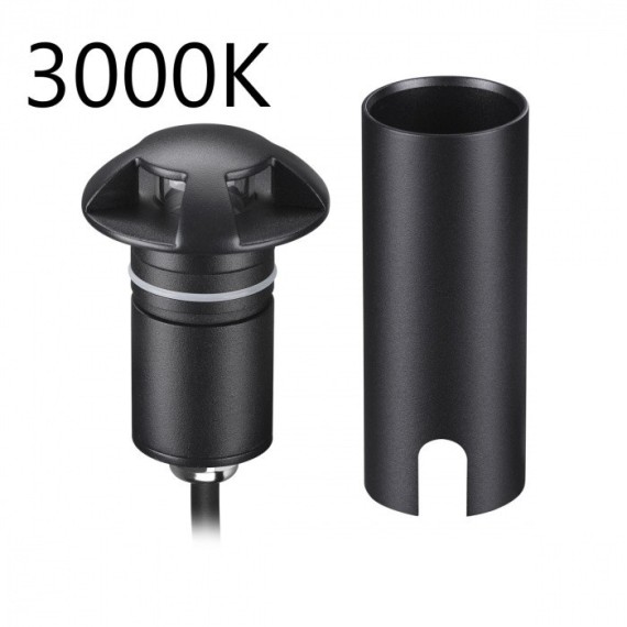Встраиваемый грунтовый светильник IP67 LED 3W 4000K 12V/24V Odeon Light WALD (нужен драйвер 357781/357782) 6662/3GL3