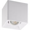 DK3030-WH Светильник накладной IP20, макс 10 Вт, GU5.3 белый пластик
