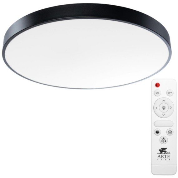 Настенно-потолочный светильник Arte Lamp A2673PL-1BK ARENA светодиодный LED 80W