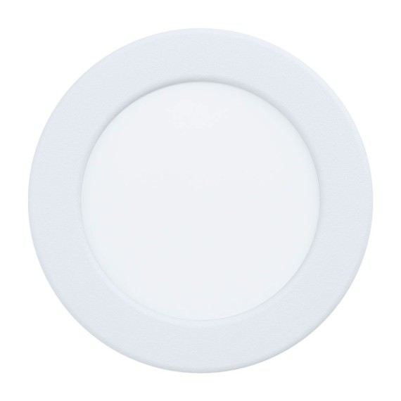 99132 Светодиодный встраиваемый светильник FUEVA 5, 5,5W (LED), ?117, ET26, 650lm, 3000K, сталь, белый/пла