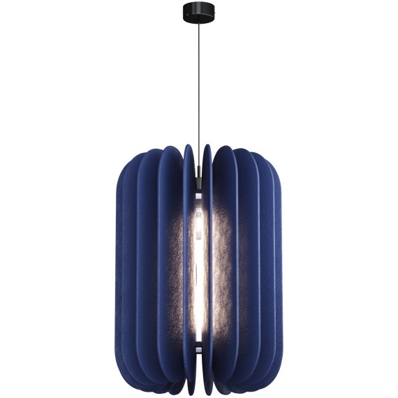 SL3004.433.01 Светильник подвесной ST-Luce Черный/Синий E27 1*60W SENTITO