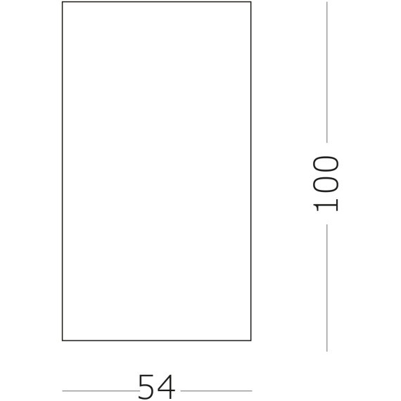 ST110.507.01 Светильник потолочный Белый GU10 1*50W  D54xH100 220V Без ламп Накладные светильники