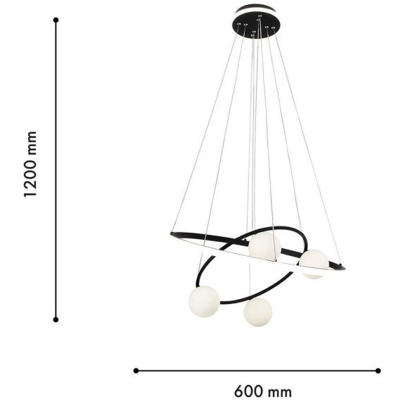 Подвесной светильник Orbium 4183-6P