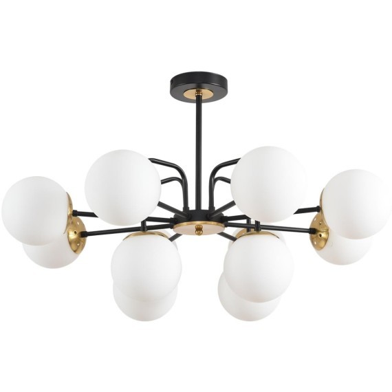 Люстра потолочная E27 12*60W 220V ELRONA 8375/12C