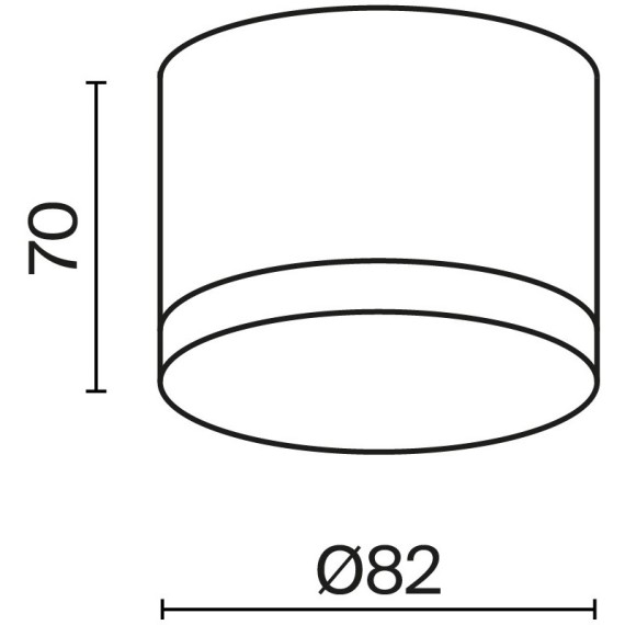 Потолочный светильник Technical C087CL-GX53-B