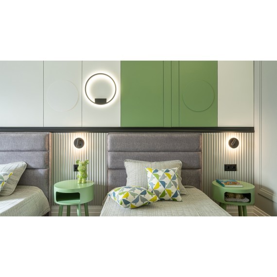 Настенный светильник (бра) Maytoni MOD058WL-L25BK