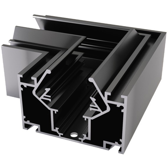 ST047.199.00 Угловой соединитель для шинопроводов в гарпунный натяжной потолок Skyline 48