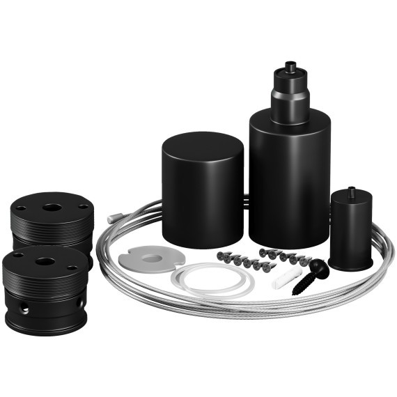 Набор для вертикального подвесного монтажа Nemo D25 черный 20309