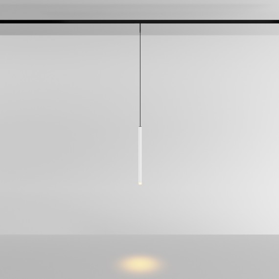 TR191-1-3W2.7K-M-BW Ультратонкий трековый магнитный светодиодный светильник Maytoni Levity CRI90+ 2700К 100Лм 36° 3Вт