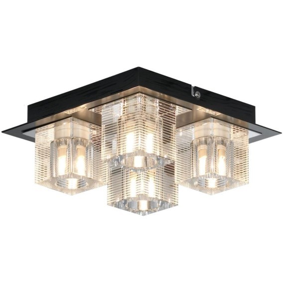 Люстра потолочная Lussole LSF-1307-04 NOTTE DI LUNA IP21 под лампы 4xG9 160W