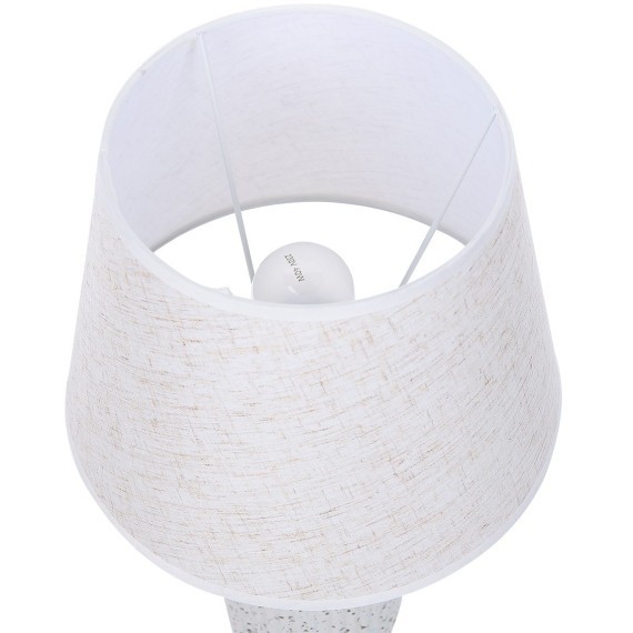 8217/1T CLASSI LN25 бежевый, керамика/текстиль Настольная лампа Е27 1*60W 220V FANNA