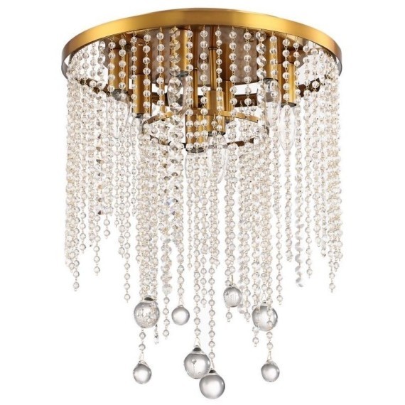 Люстра потолочная хрустальная Stilfort 2142/05/08C серия Smira