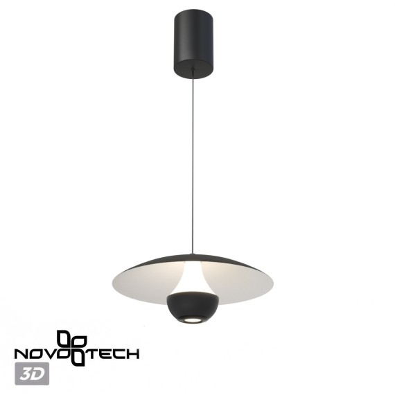 Светильник подвесной с механизмом регулировки высоты, провод 2м LED 4W вниз/3W вверх 760Лм 3000K Novotech IMAN 359336