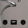 Бра для чтения с выключателем и USB-портом Elba A2581AP-2CC