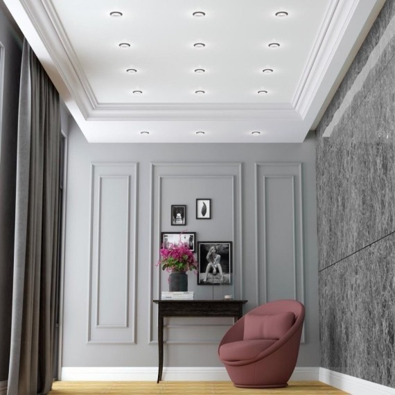 Встраиваемый светильник Novotech 370721 LIRIO под лампу 1xGU10 9W