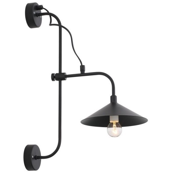 SL265.401.01 Светильник настенный ST-Luce Черный/Черный E14 1*40W SСARNO