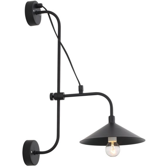 SL265.401.01 Светильник настенный ST-Luce Черный/Черный E14 1*40W SСARNO