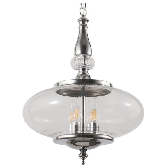 Светильник подвесной Crystal Lux MIEL SP4 CHROME
